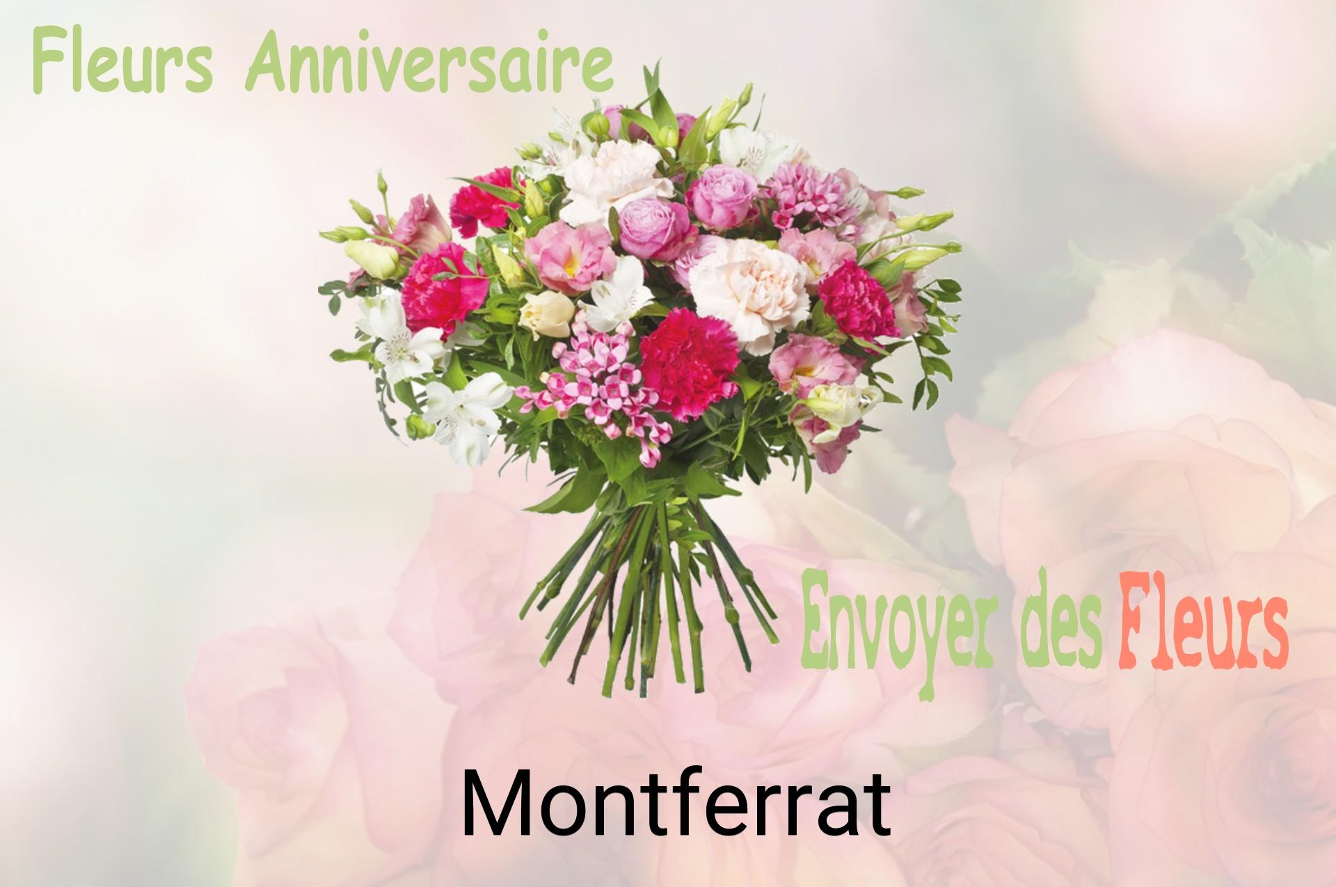 Bouquet de fleurs d’anniversaire livré à Montferrat