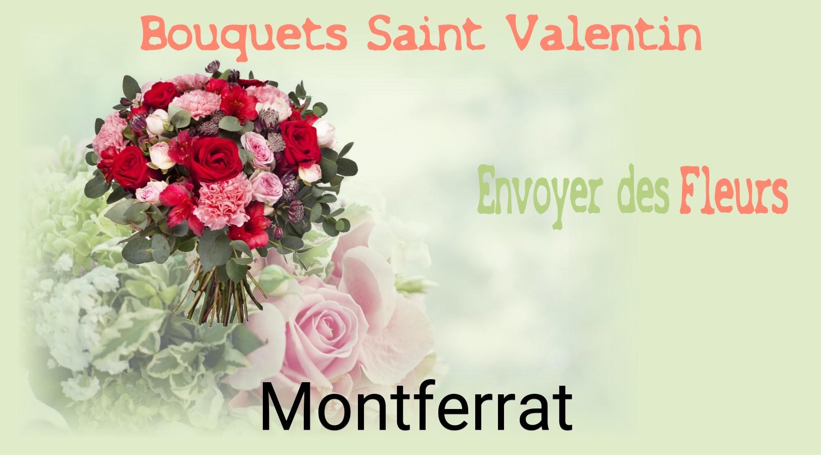 Roses de Saint-Valentin livrées à Montferrat